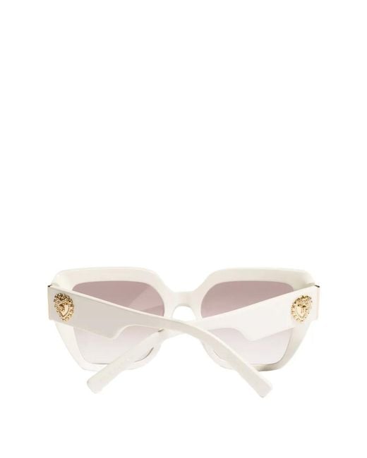 Dolce & Gabbana Pink Devotion Square-Frame Sunglasses