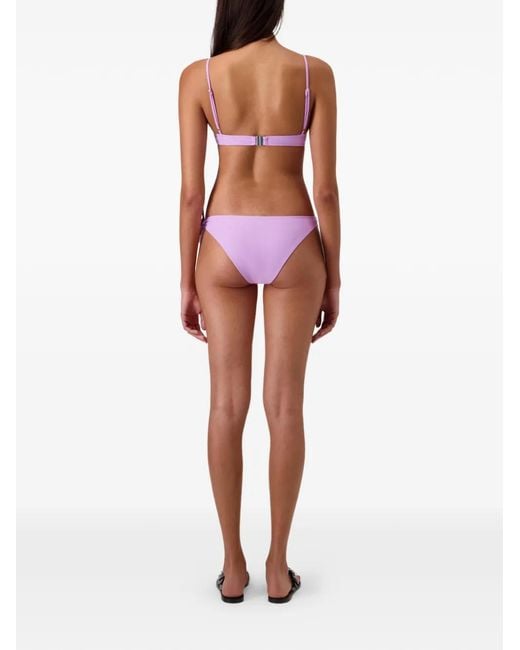 Coperni Purple Flower Bikini Bottom