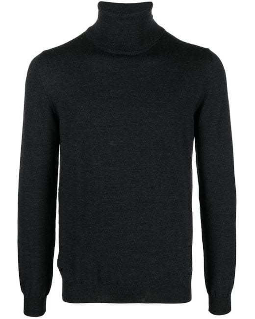 Pull À Col Roulé Zanone pour homme en coloris Black