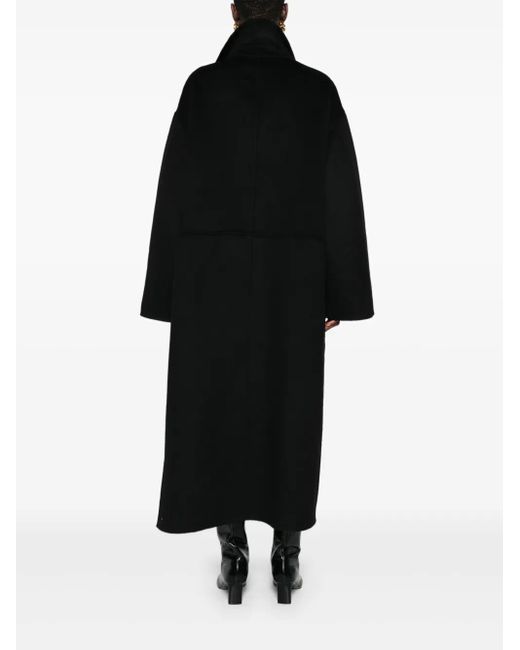 Totême  Black Signature Coat