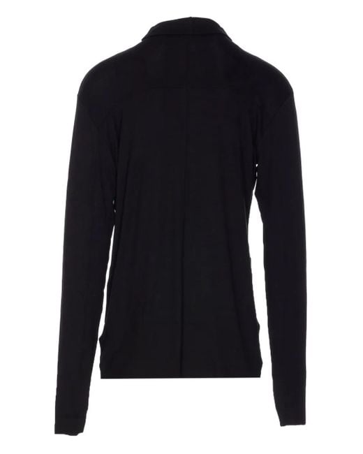 Thom Krom Blue Long-Sleeve Turtleneck Top for men