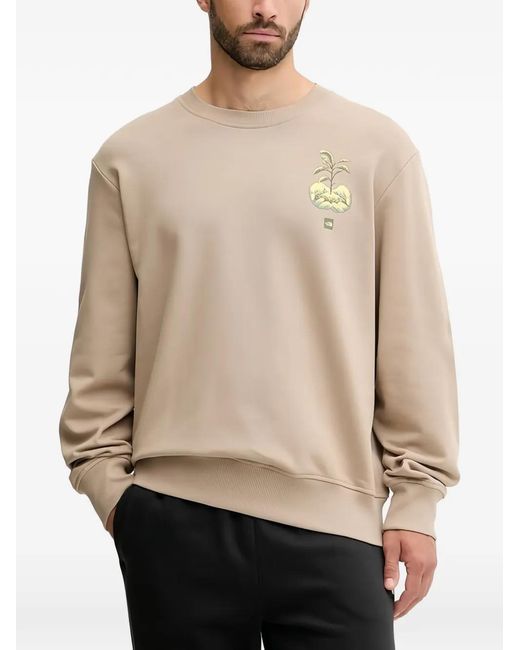 The North Face Natural Graphic-Print Sweatshirt for men