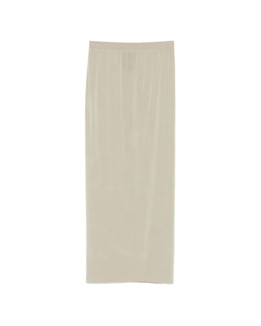Wardrobe NYC White Sheer Skirt