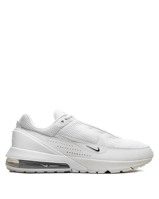Nike White Air Max Pulse Perforated Sneakers for men