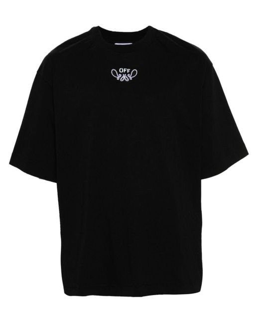 メンズ Off-White c/o Virgil Abloh Bandana Arrow Skate Tシャツ Black