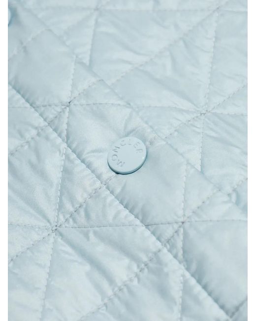 Moncler キルティング ベスト Blue