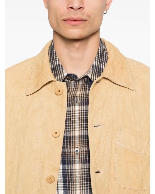 Chaqueta Con Bolsillos De Parche Visvim de hombre de color Natural