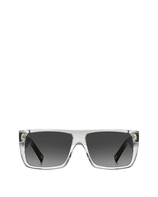 Marc Jacobs Gray Square-Frame Sunglasses for men