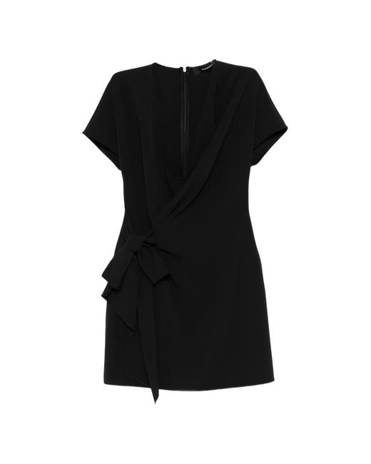 FEDERICA TOSI Black Knot-Detail Dress