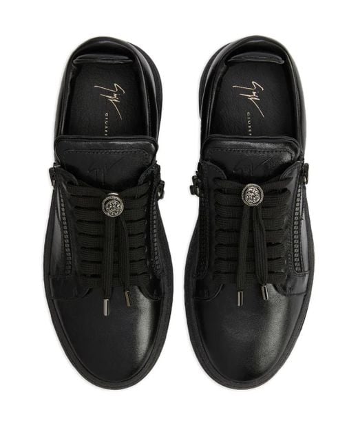 メンズ Giuseppe Zanotti Gz94 ロゴパッチ スニーカー Black