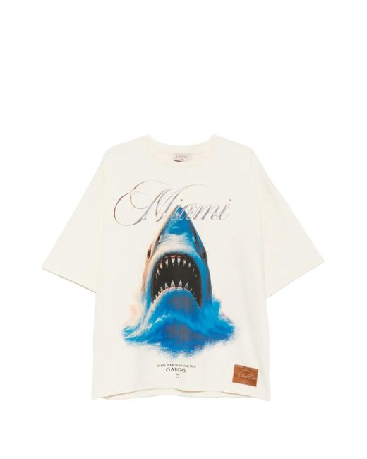 GARCIA レディース Tシャツ Garcia レディース ブルー グラフィック Tシャツの通販はau PAY