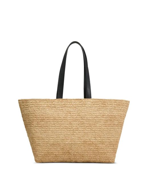 ami paris ラフィアハンドバッグ かごバッグ（ラフィア ハンドバッグ 