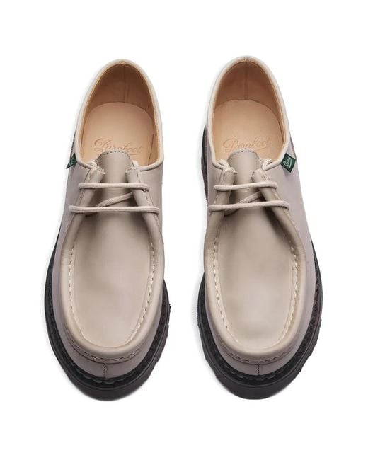 Paraboot Brown Michael Derby Shoes