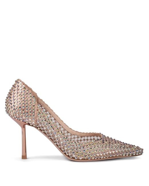 Le Silla Pink 80Mm Gilda Pumps
