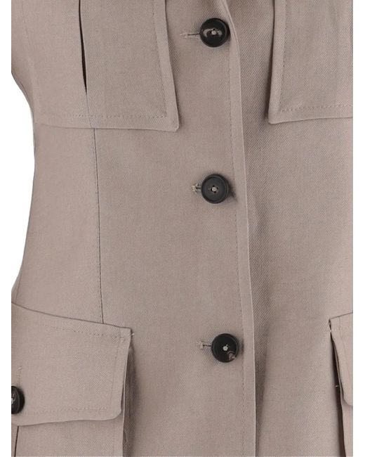 Tagliatore Gray Veste À Simple Boutonnage