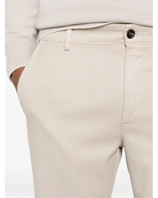 Eleventy White Pocket Trousers for men