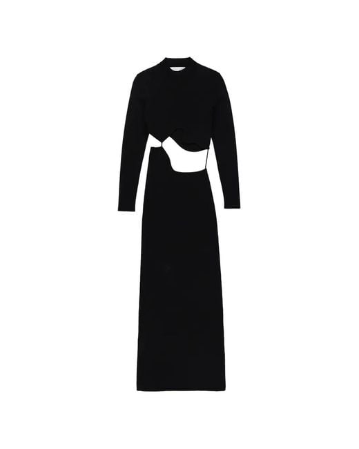 Christopher Esber Black Maparidita Cut-Out Maxi Dress