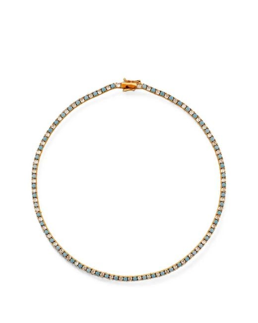 Lady D World Metallic Celestia Tennis Necklace