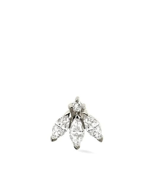 Lark & Berry White 14Kt Veto Blossom Diamond Stud Earring