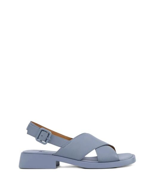 Camper Blue Dana Sandals