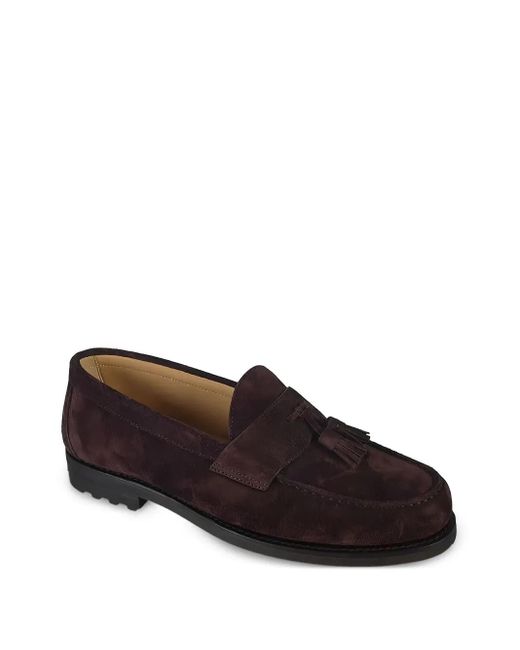 Brunello Cucinelli Brown Tassel-Detail Loafers for men