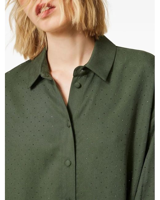 Twinset Green Long-Sleeves Shirt