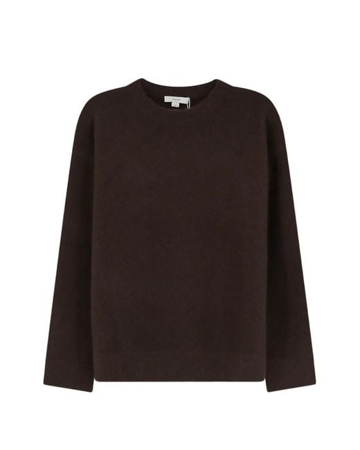 Vince Black Crew-Neck Sweater