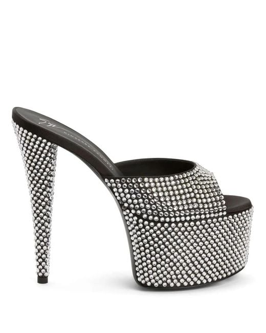 Giuseppe Zanotti Black Sandals