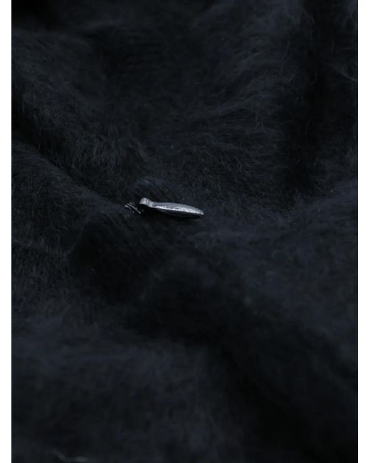Thom Krom Black Zip-Up Balaclava