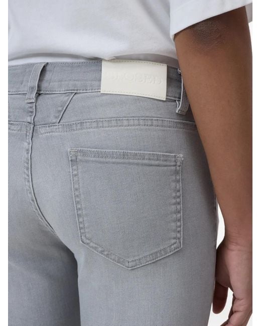 Closed Gray Skinny Cropped Jeans