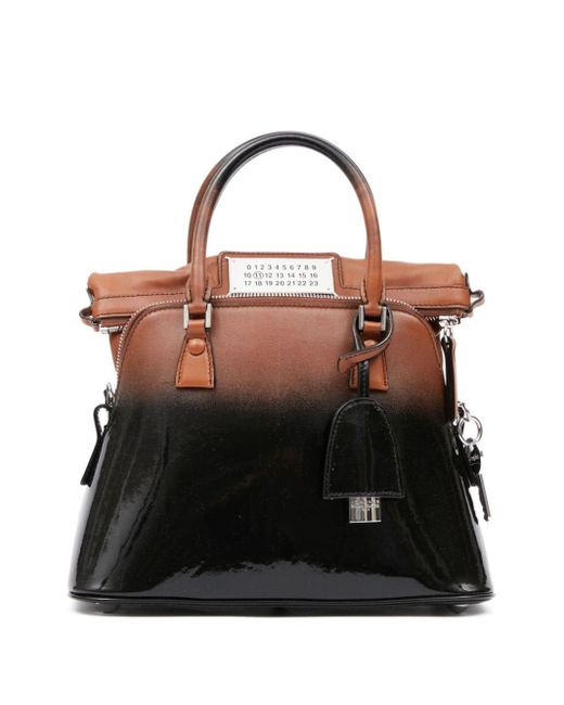 Maison Margiela Black 5ac Classique Leather Mini Bag