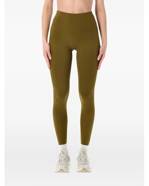 Nike Green Zenvy Logo Leggings