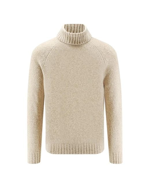 Pull À Col Roulé Brunello Cucinelli pour homme en coloris White