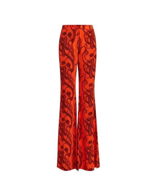 Essentiel Antwerp Paisley Flared Trousers