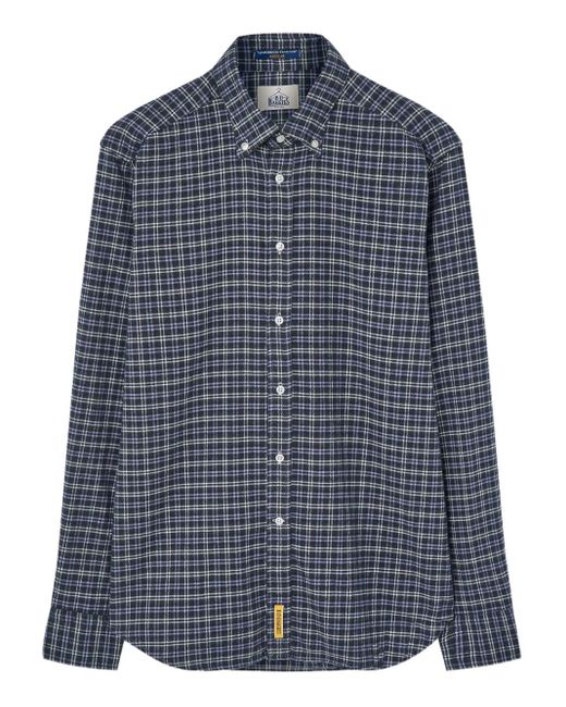 Camisa de cuadros con botones B.D. Baggies de hombre de color Blue