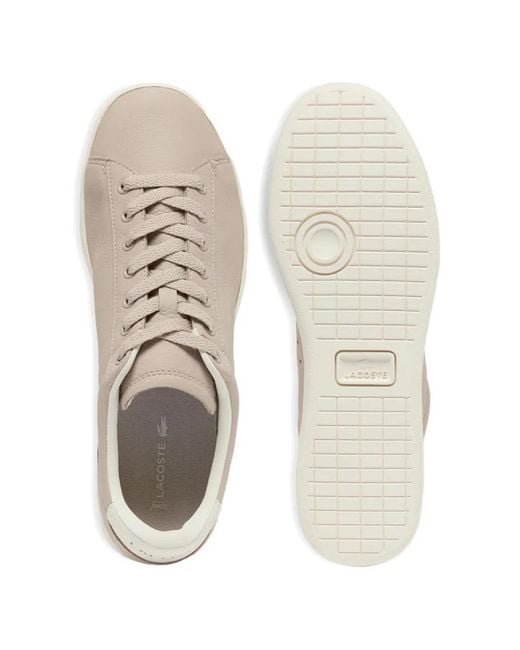 Lacoste White Baskets Carnaby À Logo for men