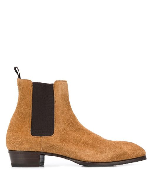 Lidfort レザー Desert Oasis チェルシーブーツ カラー ブラウン メンズ Lyst Lidfort レザー Desert Oasis チェルシーブーツ カラー ブラウン メンズ Lyst