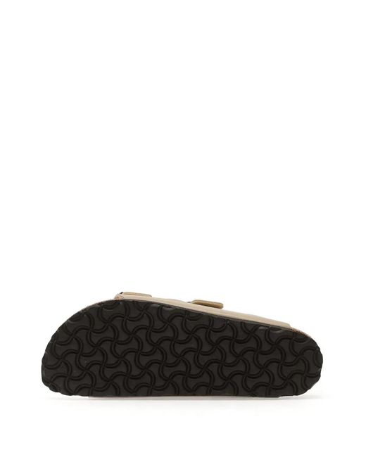 Birkenstock Natural Sliders