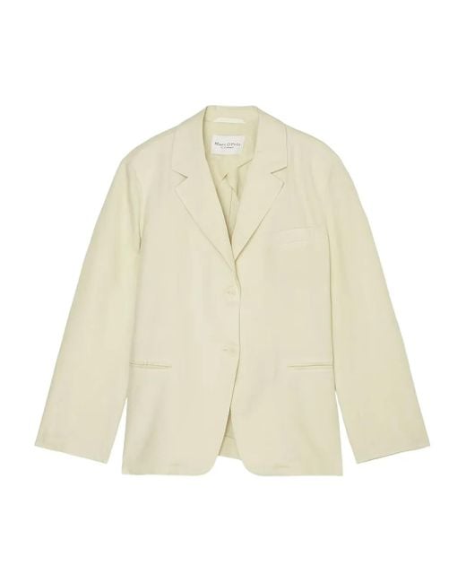 Marc O' Polo Natural Lightweight Linen Blazer