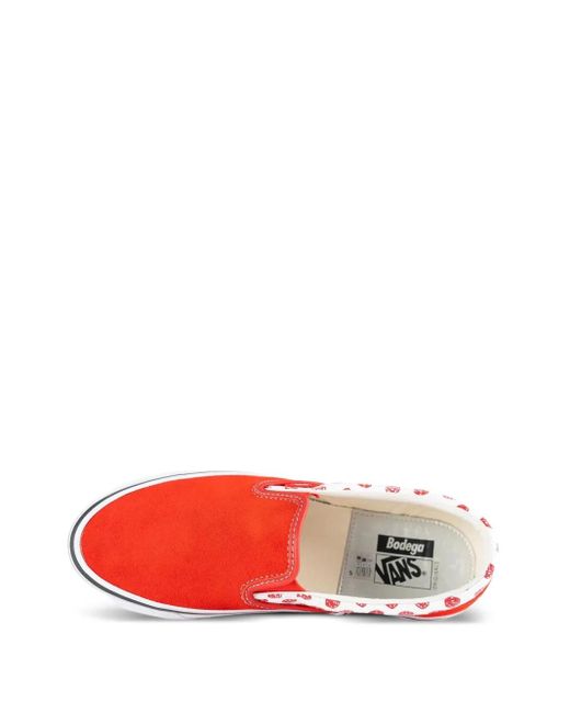 Vans Red Bodega Bmx Sneakers for men