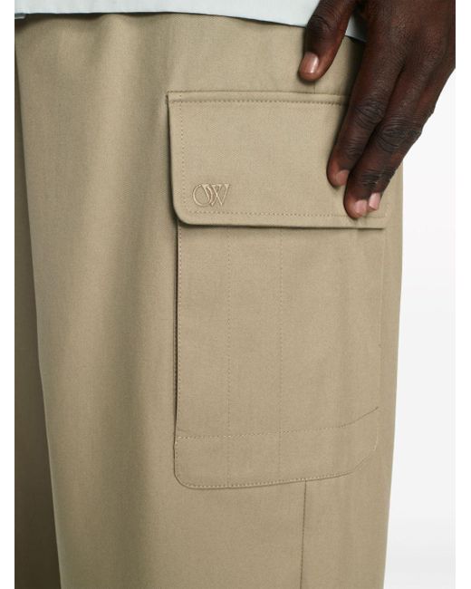 Pantalones anchos tipo cargo Off-White c/o Virgil Abloh de hombre de color Natural