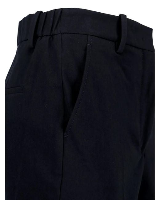 Incotex Blue Concealed-Fastening Tailored Trousers