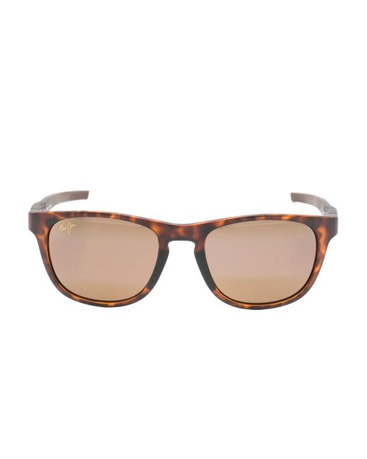 Maui Jim Natural Melemele Square-Frame Sunglasses