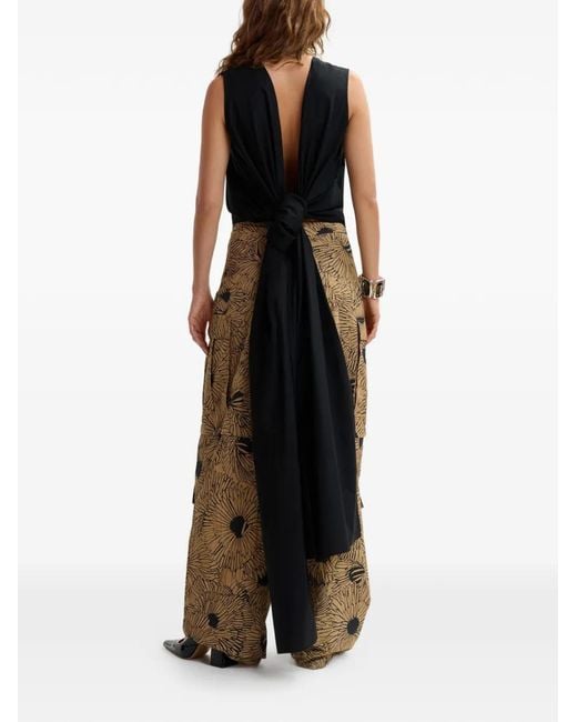 Essentiel Antwerp Black Back-Tie Top
