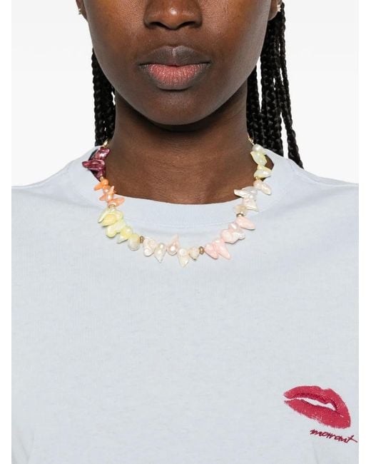 Isabel Marant White Zewel Cotton T-Shirt