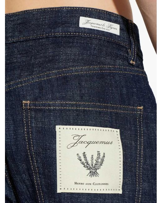 Jacquemus Blue De-Nîmes Straight Jeans for men