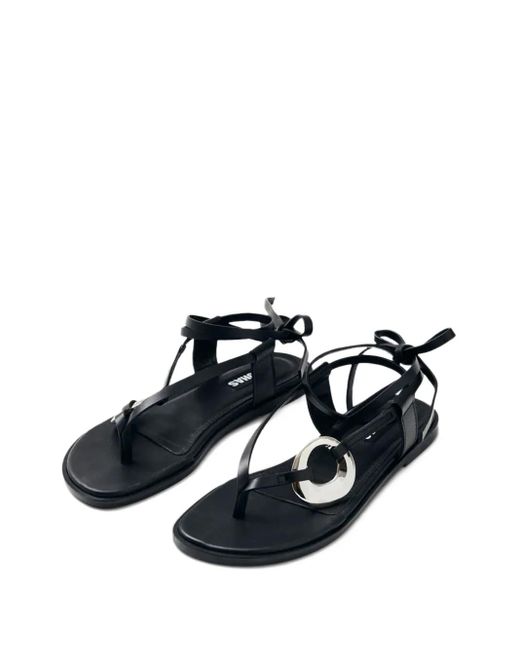 Alohas White Morosia Flat Sandals