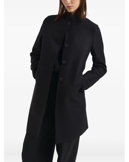 Cappotto Con Bottoni di Harris Wharf London in Black
