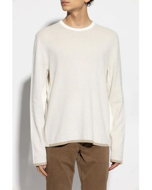 Rag & Bone White Harvey Sweater for men