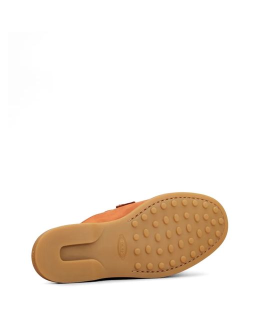 Tod's Brown Leather Mules